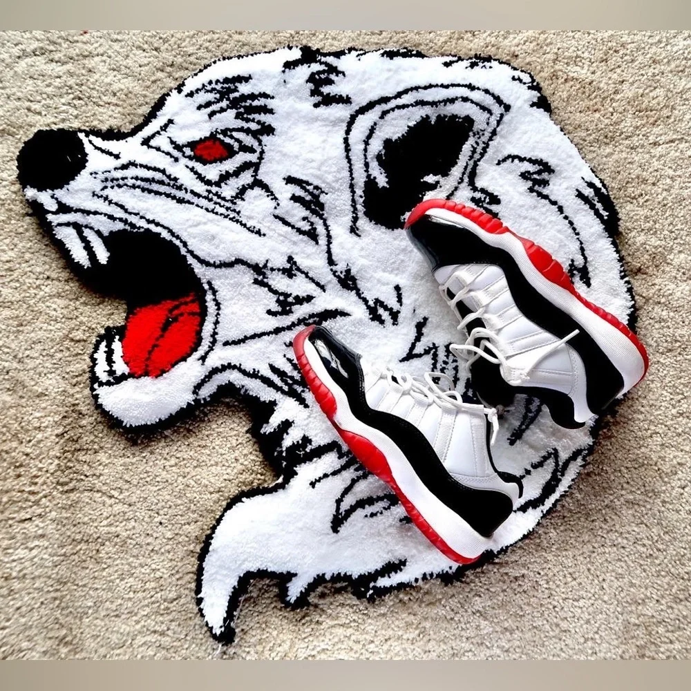 Lone Wolf Rug